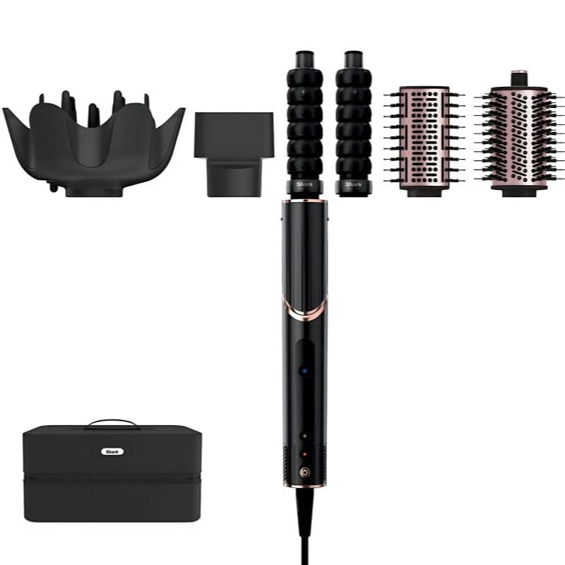 Shark FlexStyle 5 têtes Noir 1650W 3 températures Brosse coiffante