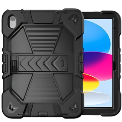Coque Rugerisée pour iPad 10.2 Noir