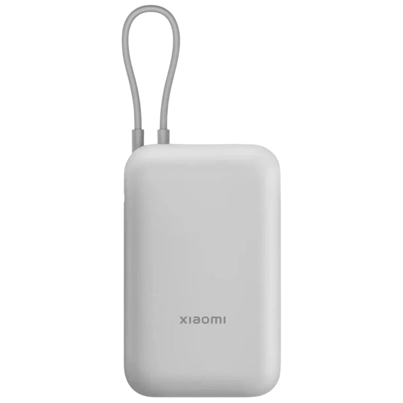 Xiaomi Power Bank Gris avec câble intégré 20000mAh
