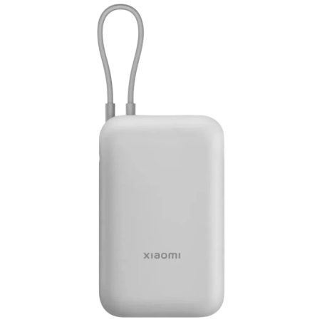 Xiaomi Power Bank Gris avec câble intégré 20000mAh