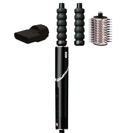 Shark FlexStyle 3 en 1 Noir/Rose 1400W Sèche-cheveux et styler