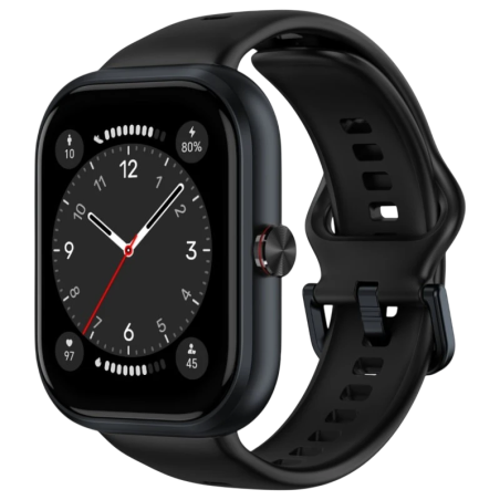 Honor Choice Watch Noir 1,95 pouces AMOLED GPS 12 jours +120 sports 5ATM