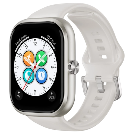 Honor Choice Watch Blanc 1,95 pouces AMOLED GPS 12 jours +120 sports 5ATM