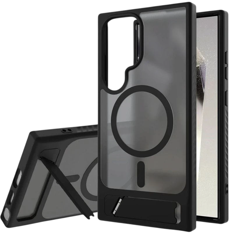 Coque magnétique Nillkin avec support pour Samsung Galaxy S24 Plus / S25 Plus  - Noir
