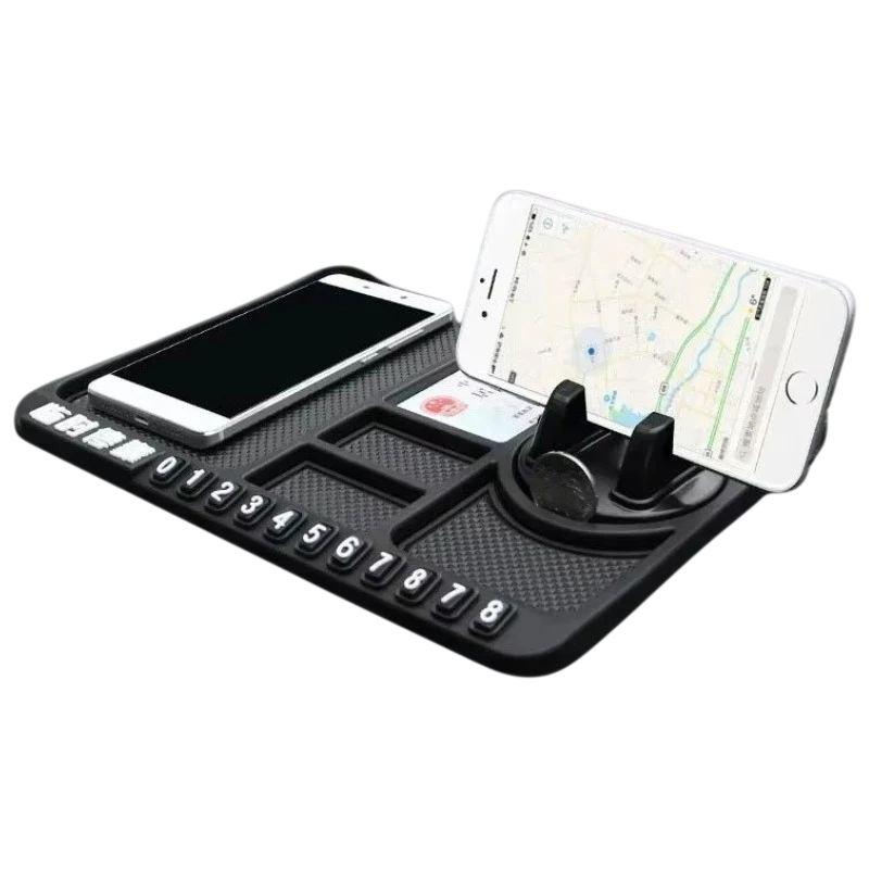 Tapis de souris antidérapant pour tableau de bord de voiture