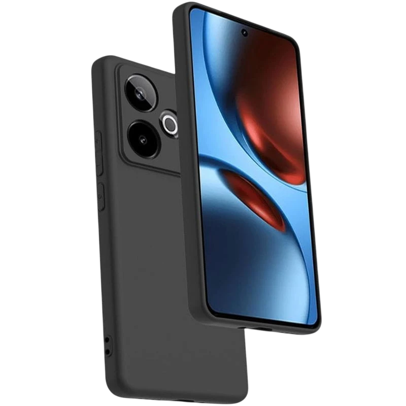 Coque Realme GT 7 Square Liquid Premium Noir