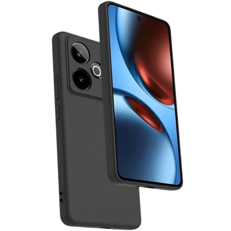 Coque Realme GT 7 Square Liquid Premium Noir