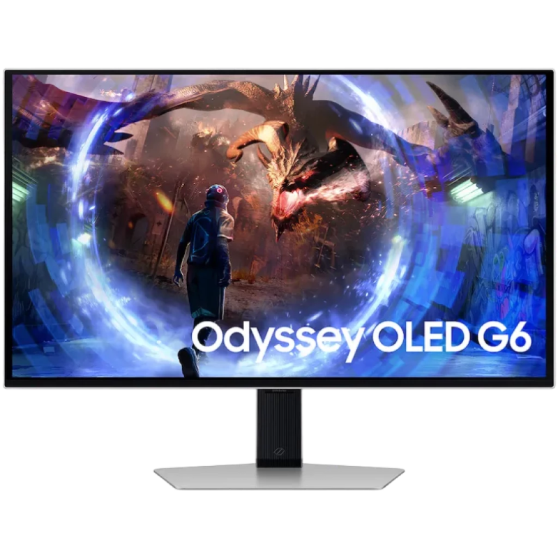 Samsung Odyssey G6 G60SD Argent 27 pouces 2K OLED 360Hz 3ms FreeSync Écran