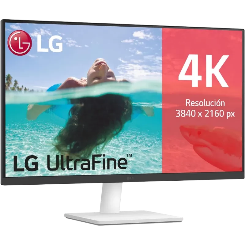 LG 27US500-W Blanc 27 pouces 4K IPS 5ms Écran