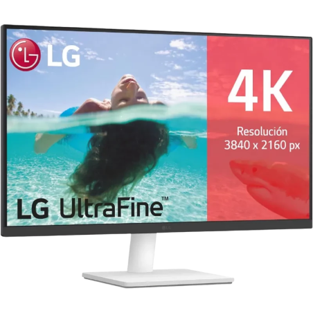LG 27US500-W Blanc 27 pouces 4K IPS 5ms Écran
