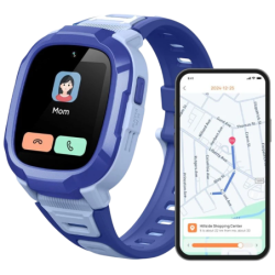 Mibro Kids P6 4G Bleu 1,4 pouces TFT GPS 5 jours 2ATM Smartwatch