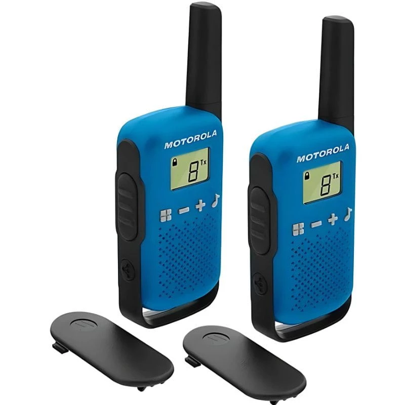 Motorola TALKABOUT T42 Pack 2 Bleu 16 canaux Talkie-walkie