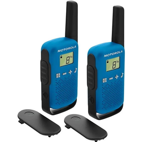Motorola TALKABOUT T42 Pack 2 Bleu 16 canaux Talkie-walkie