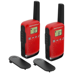 Motorola TALKABOUT T42 radios bidirectionnelles 16 canaux Rouge Talkie-walkie