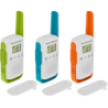 Motorola T42 two-way Lot de 3 PMR446 16 Canaux Portée 4 Km Talkie-walkie