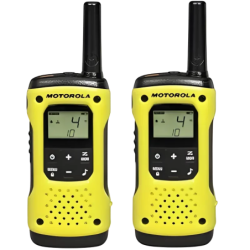 Motorola Talkabout T92 H2O radios bidirectionnelles 16 canaux Bande PMR Talkie Walkie pack de 2