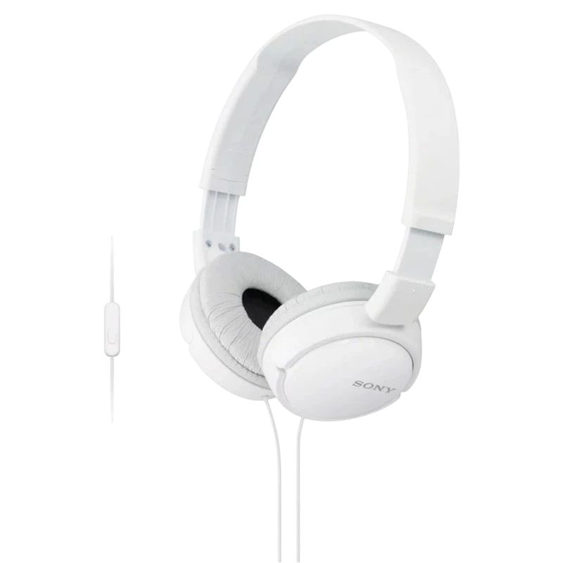 Sony MDR-ZX110AP Blanc Arceau avec micro Casque