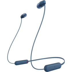 Sony WI-C100 Bleu In-Ear Bluetooth 5.0 25h IPX4 Écouteurs sans fil