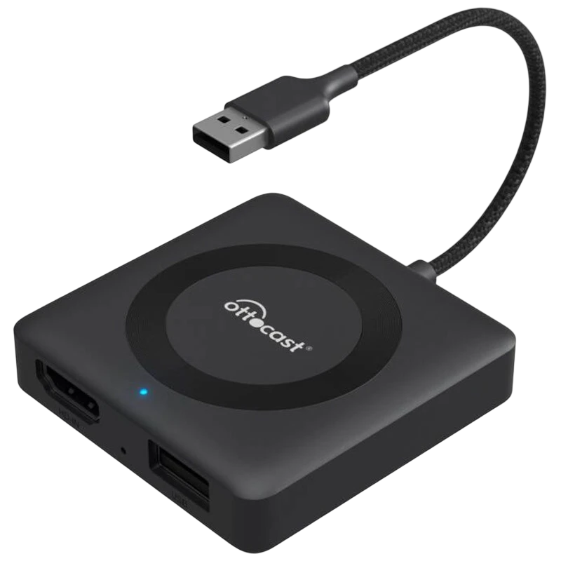 Ottocast MAX CA361-C4 Miracast pour la voiture sans fil Bluetooth 5.0 Adaptateur