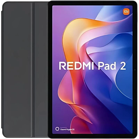 Xiaomi Redmi Pad 2 WiFi 4GB/128GB Gris 11 pouces 90Hz 8MP 9000mAh avec housse