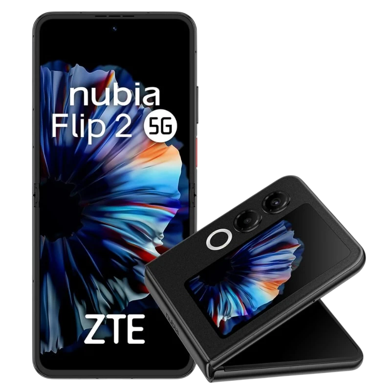 Nubia Flip 2 5G 8GB/256GB Noir 6,9 pouces OLED 120Hz 50MP 4325mAh 33W NFC