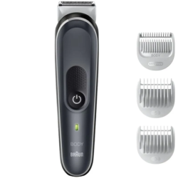 Braun BG3350 Noir/Gris sans fil 80 min Rasoir corporel