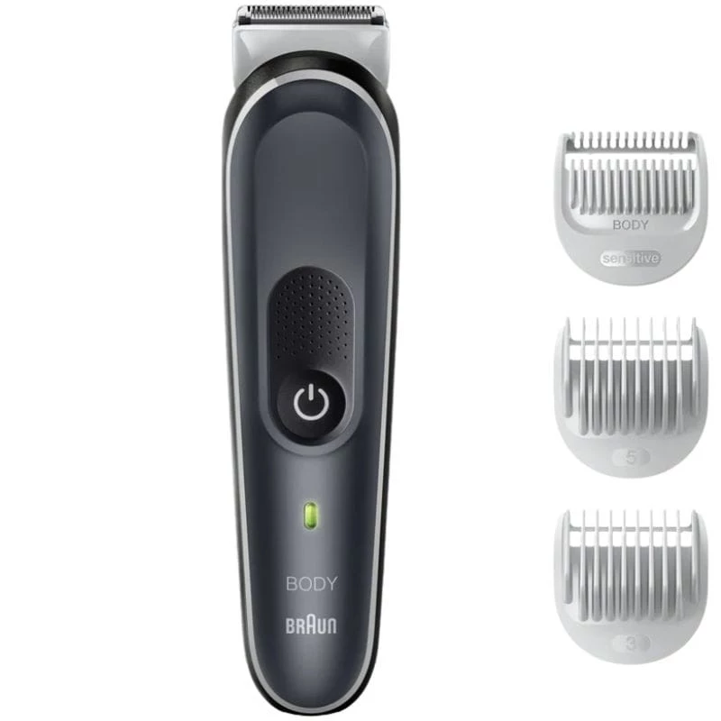 Braun BG3350 Noir/Gris sans fil 80 min Rasoir corporel