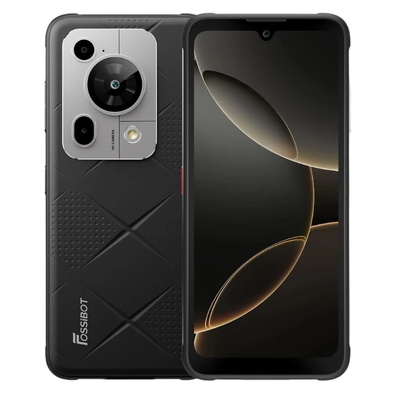 Fossibot F112 Pro 5G 8GB/256GB Noir Rugged IP68/IP69K 6,88 pouces IPS 120Hz 50MP 7150mAh 18W NFC