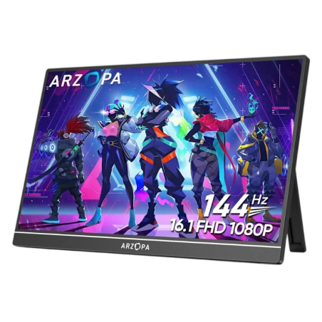Arzopa Z1FC 16,1 pouces Full HD IPS 144Hz 13ms HDR Écran portable