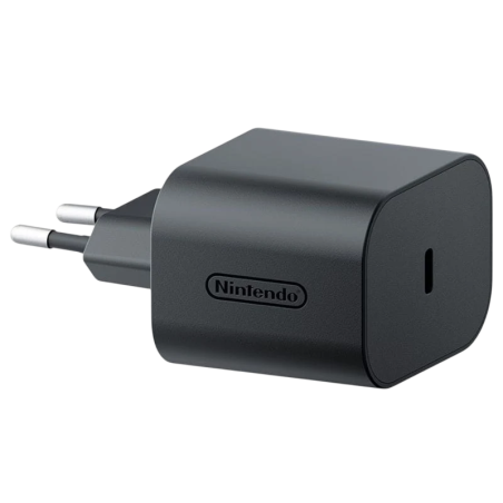 Nintendo 10015096 Noir – Adaptateur secteur Nintendo Swich 2