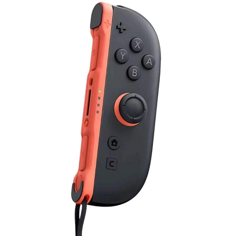 Nintendo Switch 2 Joy-Con Rouge Clair pour Nintendo Switch 2 Bluetooth vibration gyroscope 500mAh 20h Manette