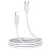 Câble USB‑C vers USB‑C Joyroom 60 W Charge Rapide 1 m, Blanc