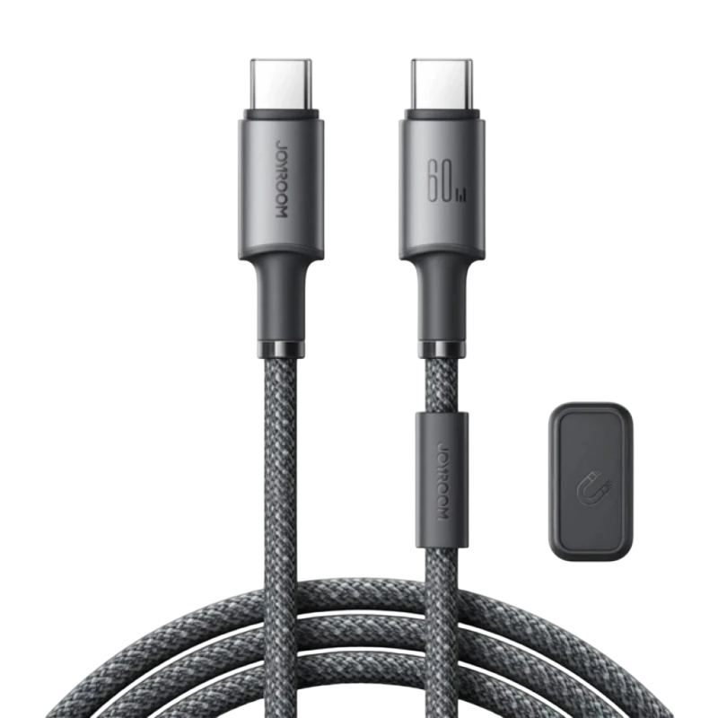 Câble de recharge rapide USB-C vers USB-C Joyroom Unlimited Series S-A50 avec organiseur magnétique