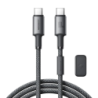 Câble de recharge rapide USB-C vers USB-C Joyroom Unlimited Series S-A50 avec organiseur magnétique