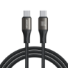 Joyroom Câble Light‑Speed Series 100 W USB‑C vers USB‑C 1,2 m (Noir)