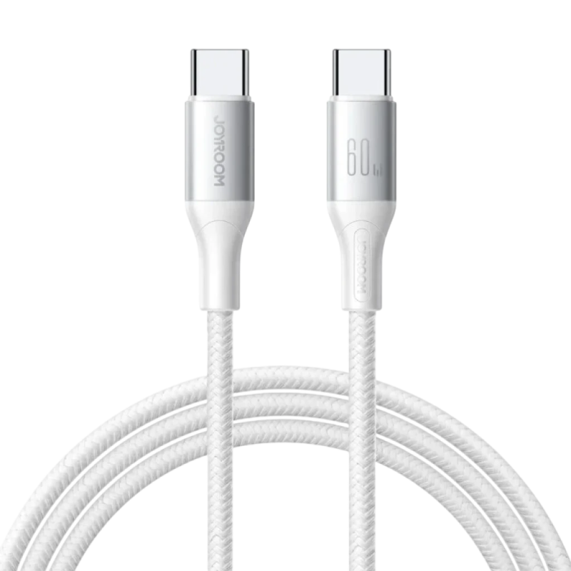 Câble USB‑C vers USB‑C Joyroom Flash Series 60 W 2 m, Blanc