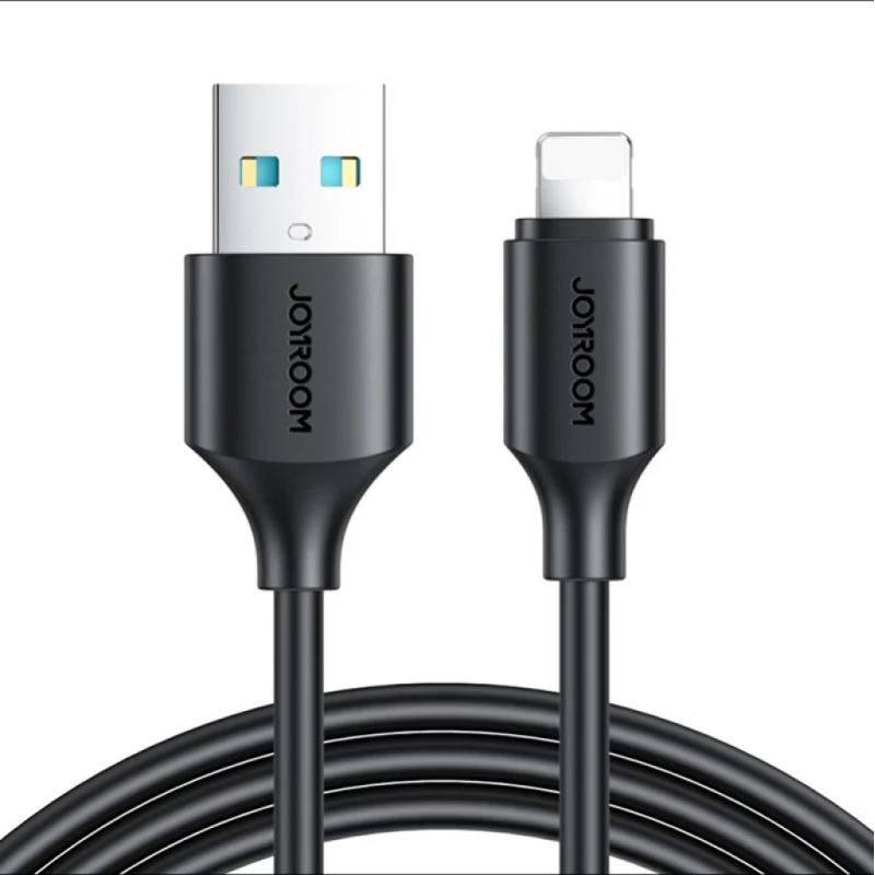 Câble Joyroom USB-A vers Lightning Charge Rapide Noir