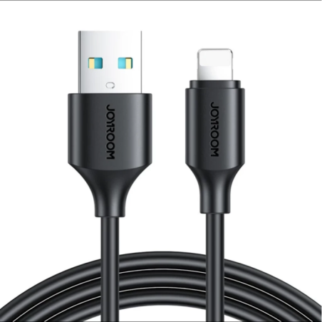 Câble Joyroom USB-A vers Lightning Charge Rapide Noir