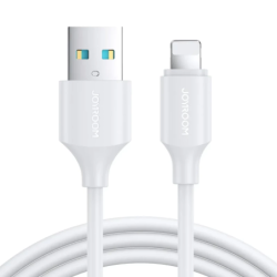 Câble Joyroom USB-A vers Lightning Charge Rapide Blanc