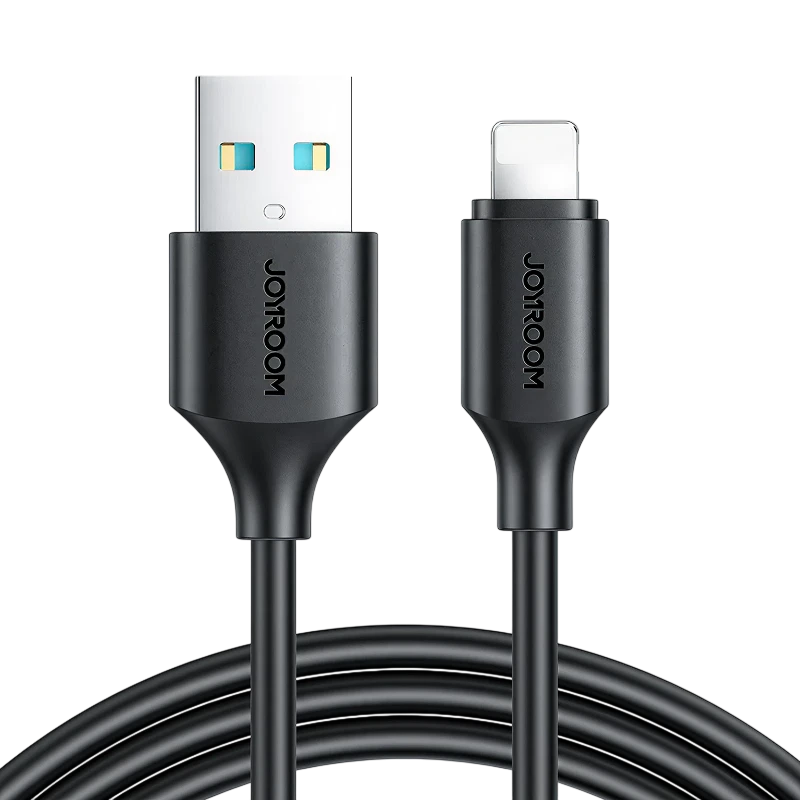 Câble Joyroom USB-A vers Lightning Charge Rapide Noir