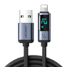 Câble Joyroom USB A vers Lightning avec écran LED