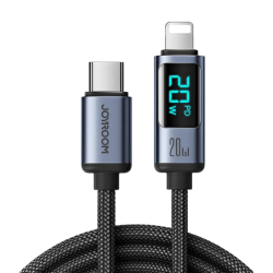 Câble Joyroom Type-C vers Lightning avec écran LED