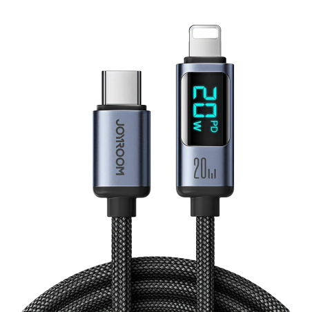 Câble Joyroom Type-C vers Lightning avec écran LED
