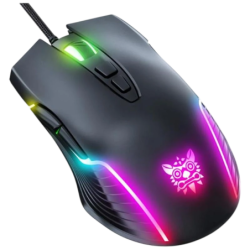 Onikuma CW905 Noir 6400 DPI Souris Gaming