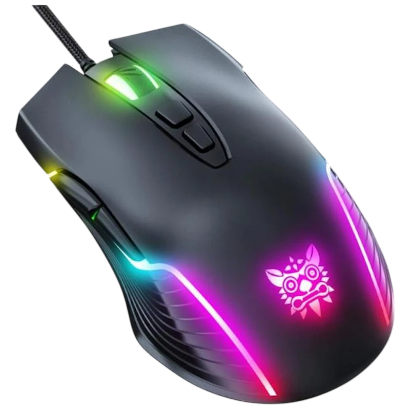 Onikuma CW905 Noir 6400 DPI Souris Gaming