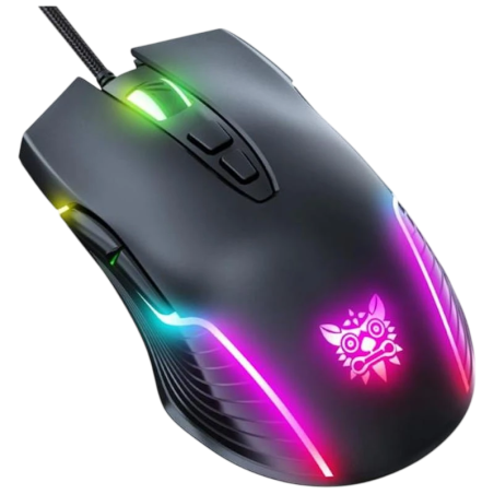 Onikuma CW905 Noir 6400 DPI Souris Gaming