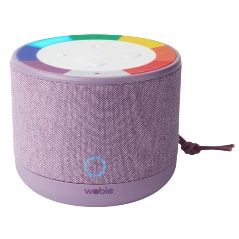 Wobie Box Violet IPX5 2200mAh mains libres entrée AUX WiFi Enceinte Bluetooth 5.3
