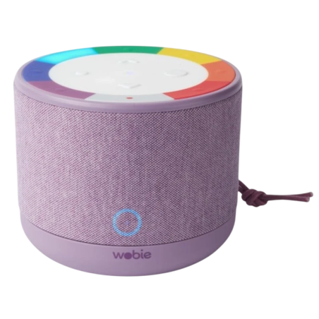 Wobie Box Violet IPX5 2200mAh mains libres entrée AUX WiFi Enceinte Bluetooth 5.3