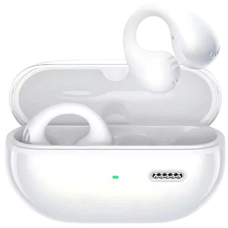 SoundPEATS PearlClip Pro Blanc Open-Ear Bluetooth 5.4 24h IPX5 Multipoint Écouteurs sans fil