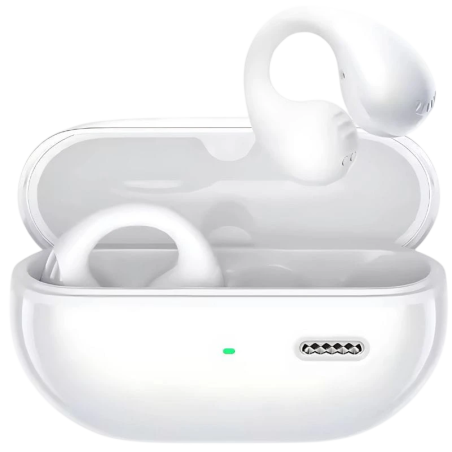 SoundPEATS PearlClip Pro Blanc Open-Ear Bluetooth 5.4 24h IPX5 Multipoint Écouteurs sans fil